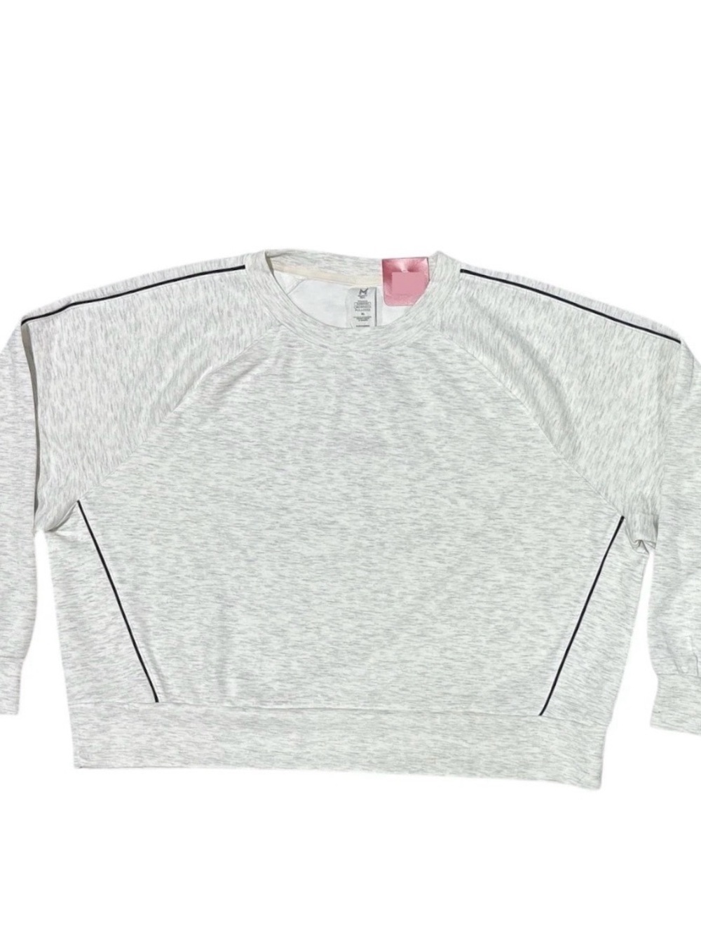 Member’s Mark Women's Light Gray Sandwash Crewneck Pullover - NWT